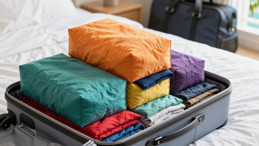 avoid overstuffing packing cubes