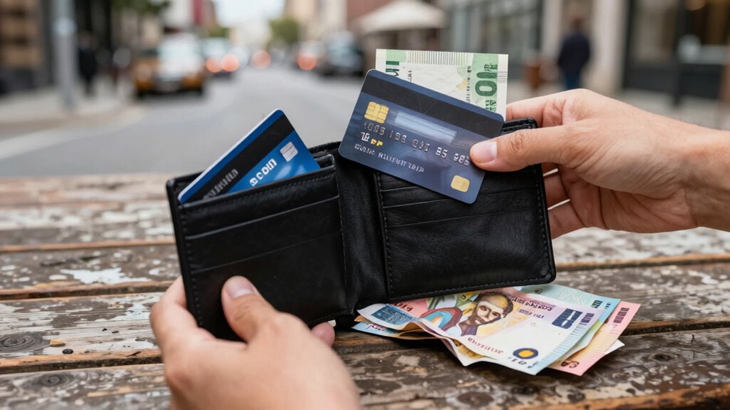 balance cash and cards