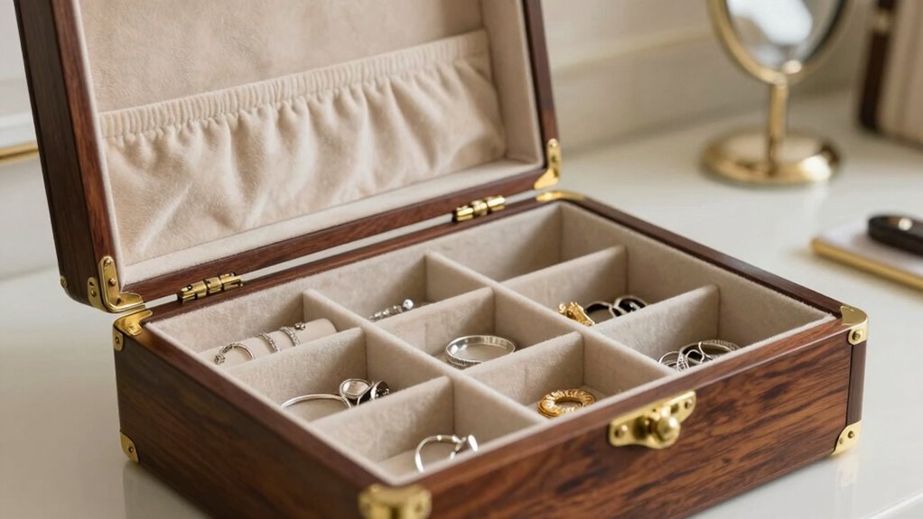 choose tarnish resistant jewelry storage