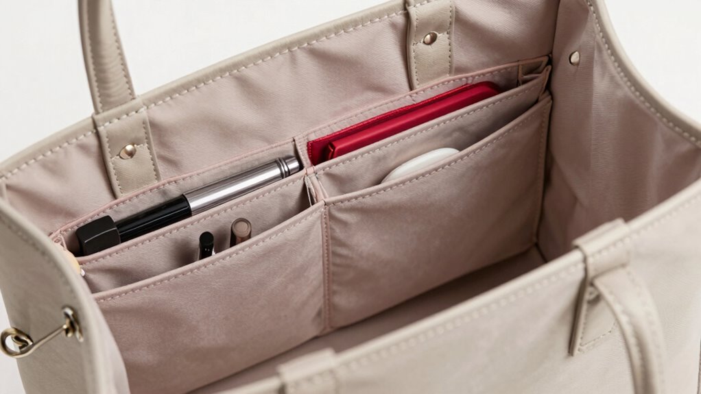 customizable tote organization