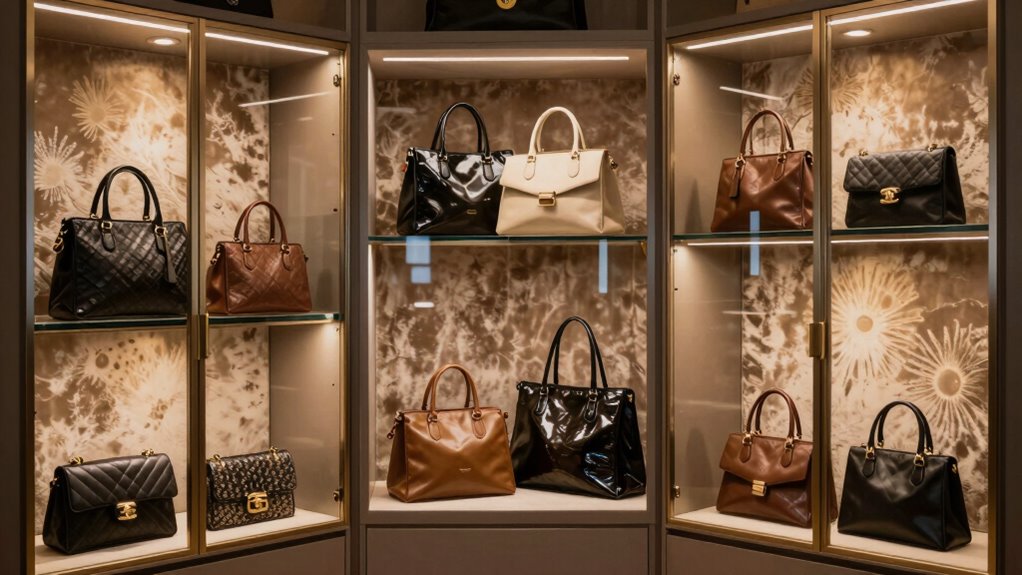 effective bag display lighting