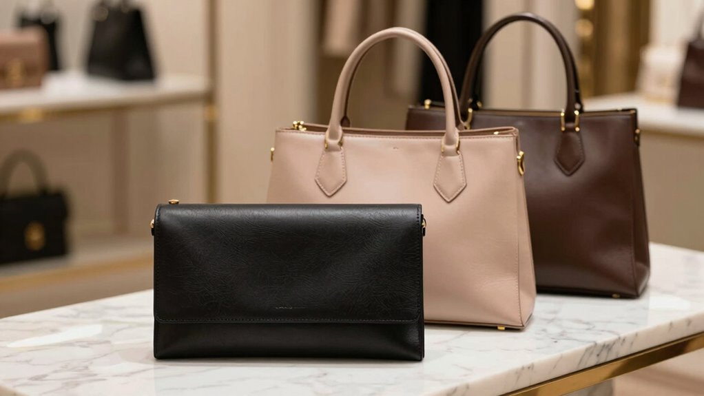 elegant minimalist evening clutch