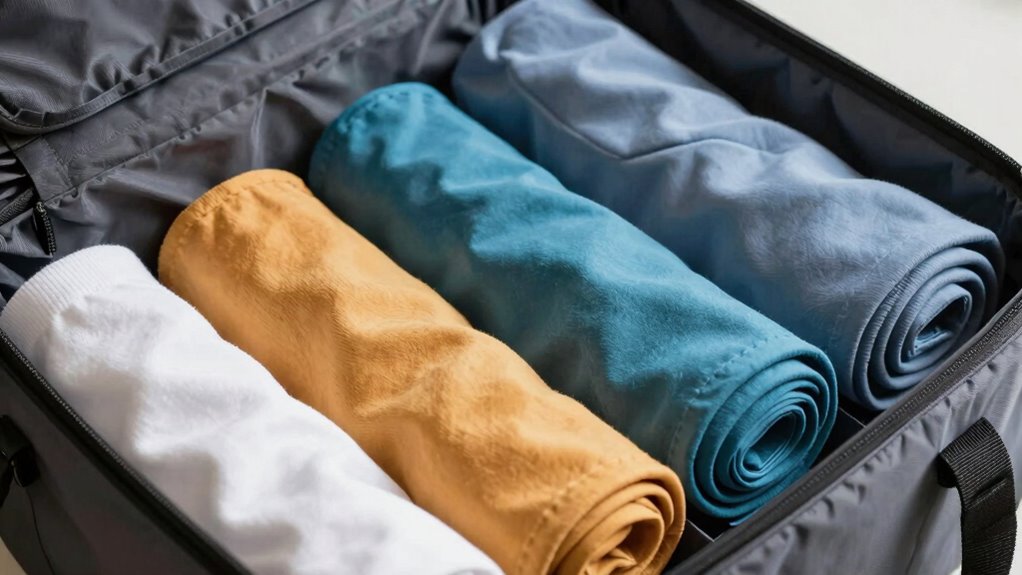 fold roll save space