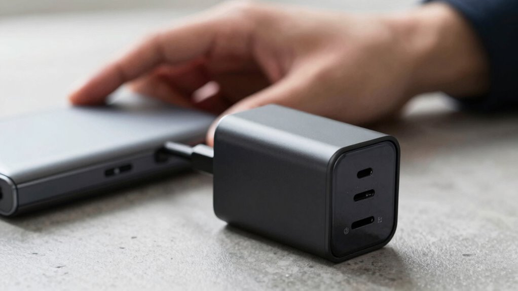 gan chargers are smaller