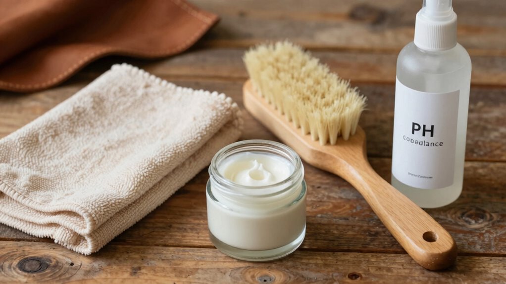 gentle cleaning and conditioning