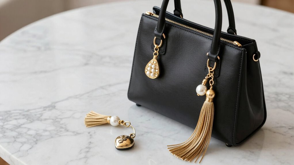 harmonious elegant accessory placement