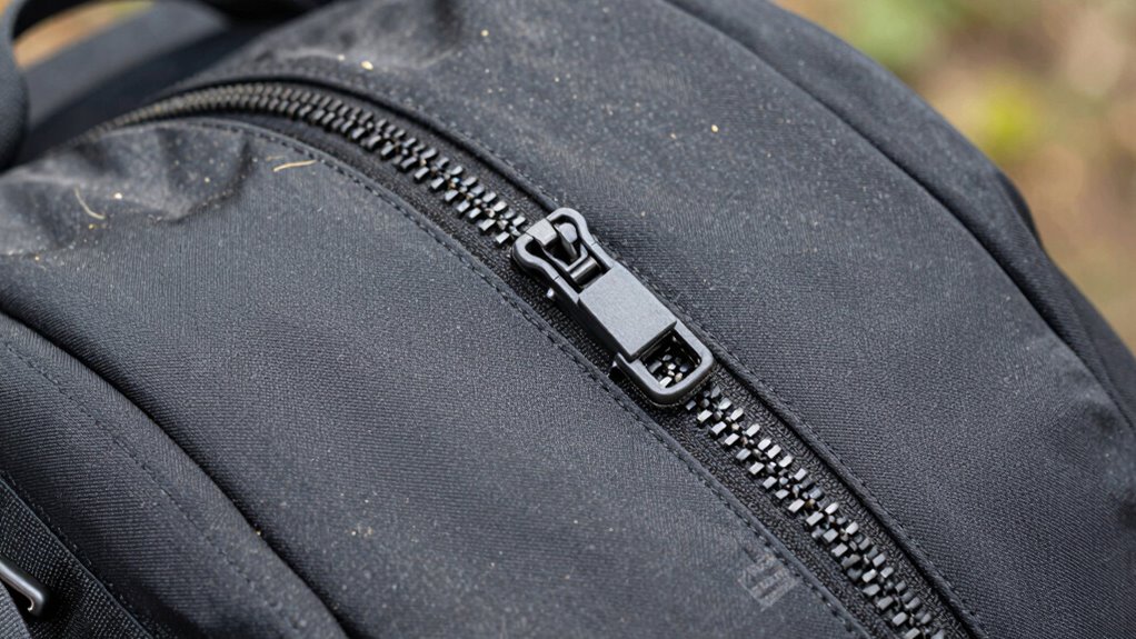 maintain zippers and clasps