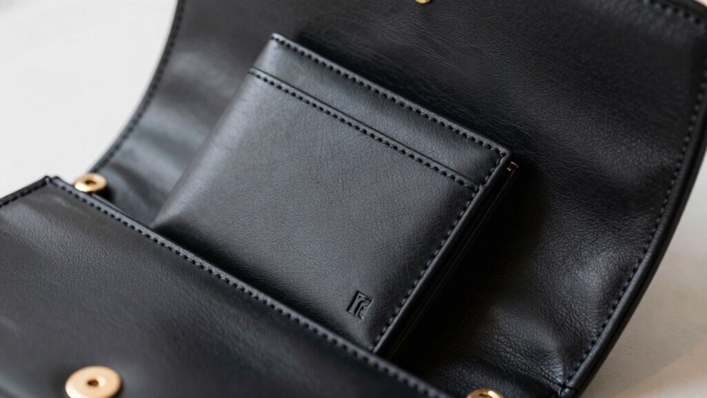 matching capsule wallets and bags