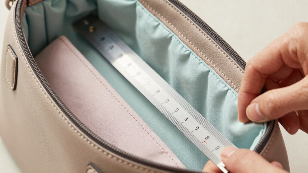 measure bag dimensions accurately
