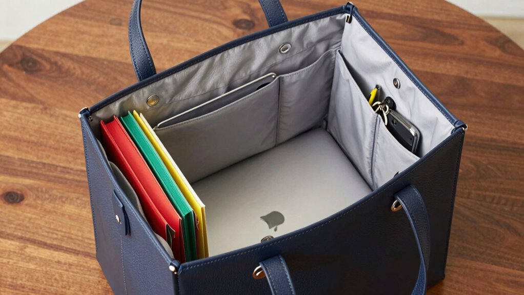 multiple organized storage options