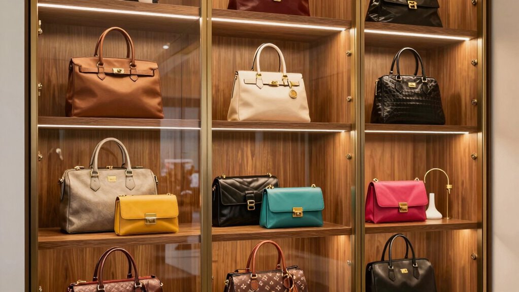 organized bag display tips