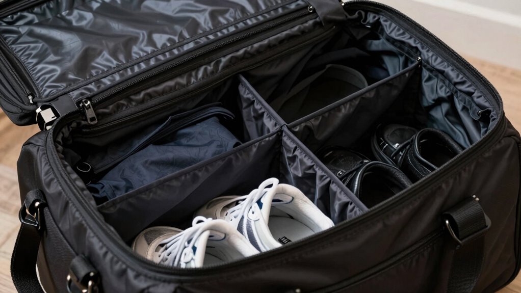 organized shoe compartment choice