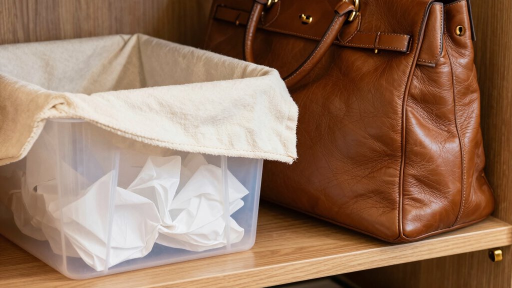 proper leather storage techniques