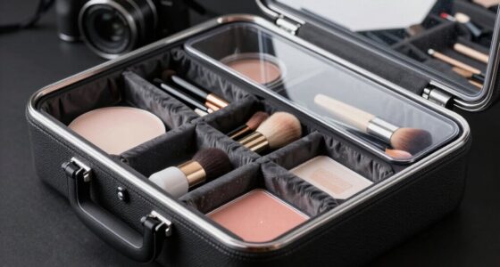 protective spill proof makeup case