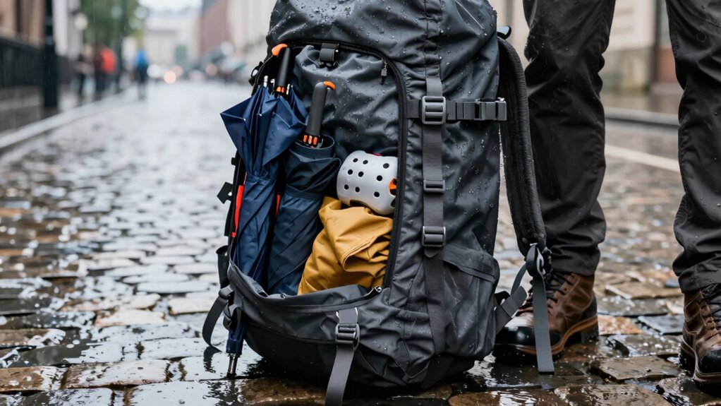 rainproof travel essentials checklist