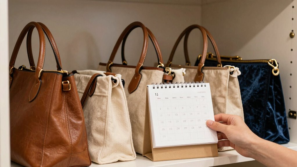 rotate bags regularly and rest