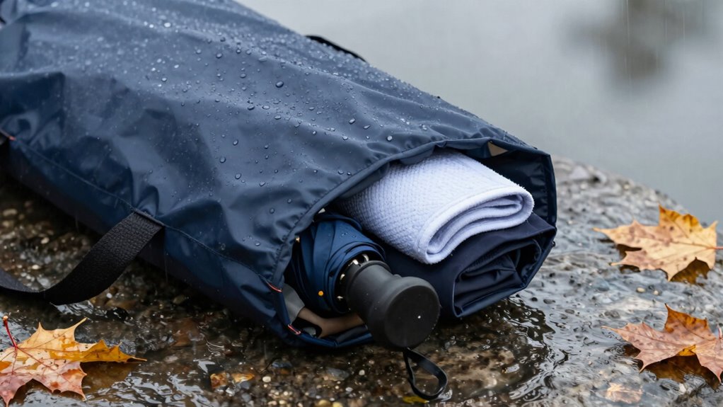 seasonal rain gear adjustments