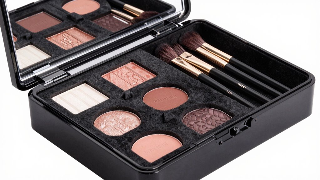secure makeup travel storage