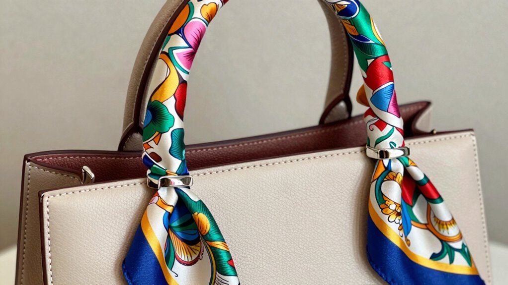 secure twilly with accessories