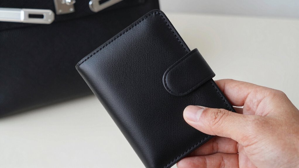 single hand wallet test