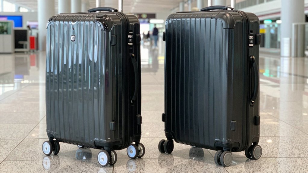 smooth lightweight maneuverable luggage