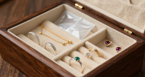 tarnish resistant jewelry storage