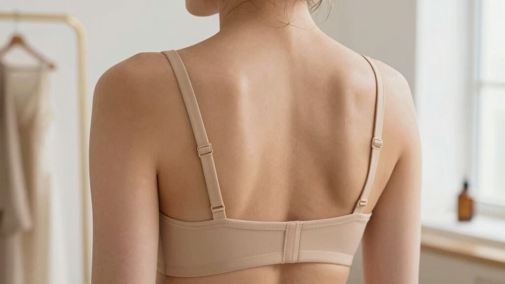 thin straps offer lightweight comfort