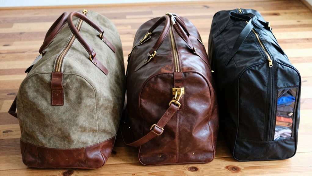 travel bag types compared