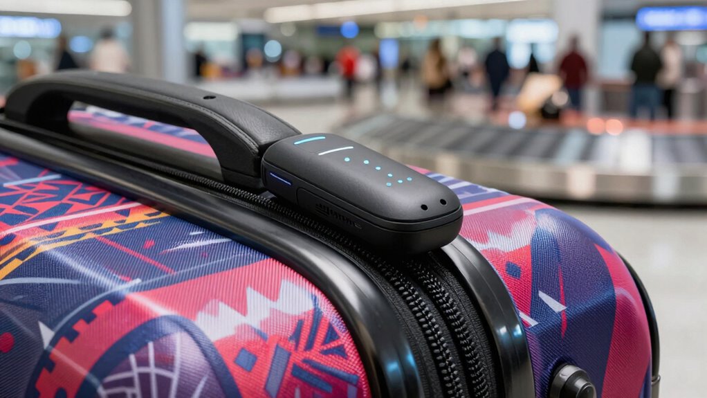 troubleshoot luggage tracker issues