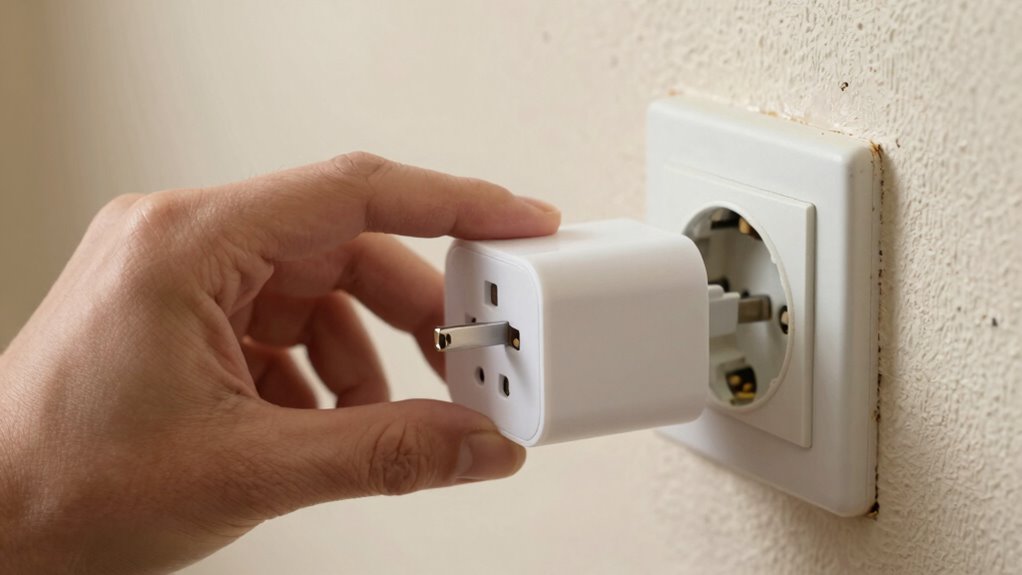 use compatible grounded adapters