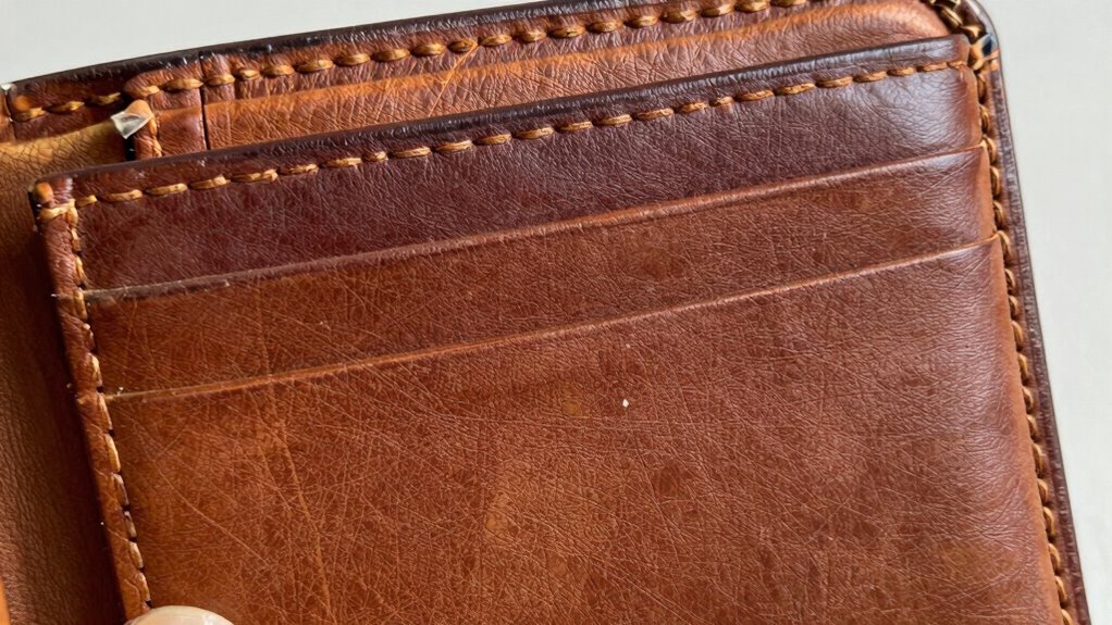 wallet wear reveals lifestyle