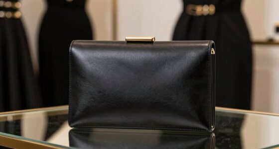 elegant minimalist clutch options