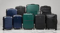 luxury 3 piece luggage sets