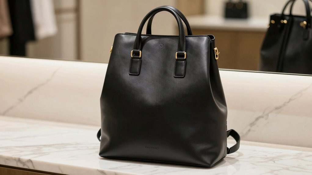 luxury convertible tote backpacks