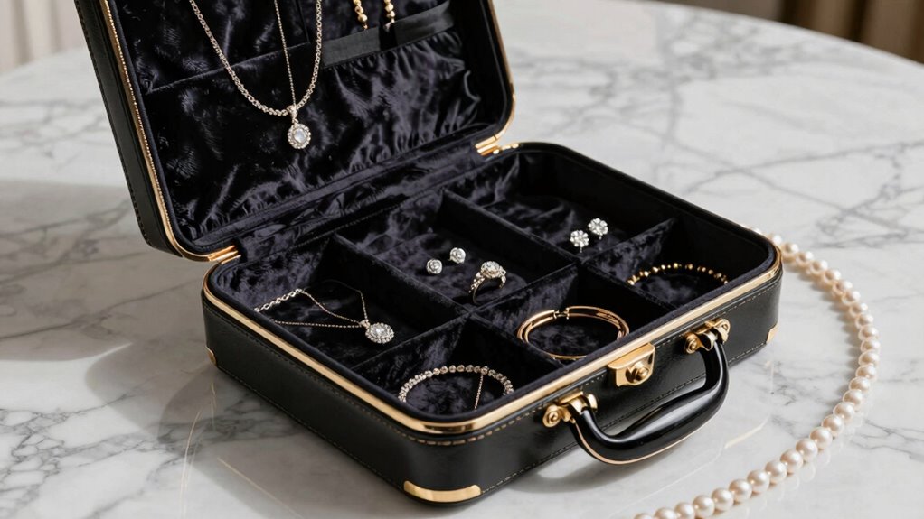 luxury jewelry travel cases
