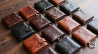 luxury leather key wallets