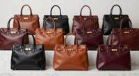 luxury leather satchel bags