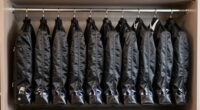 luxury suit garment storage