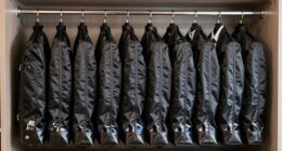 luxury suit garment storage
