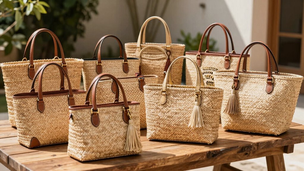 luxury summer straw handbags