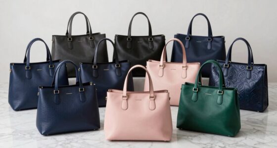 luxury tote bag selection
