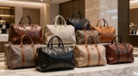 luxury travel duffels