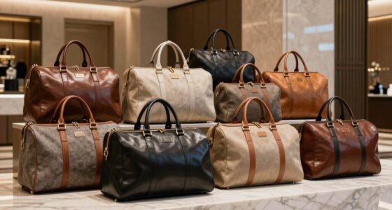 luxury travel duffels