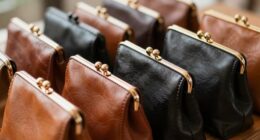 premium leather coin purses