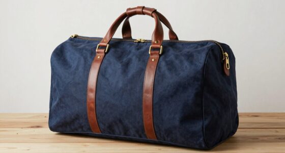 premium waxed canvas weekend bags