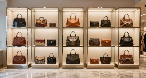 top handbag display cabinets