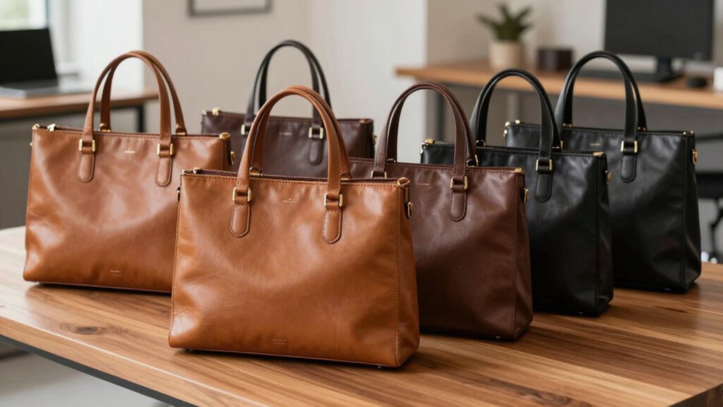 top italian leather totes