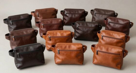 top leather belt bags