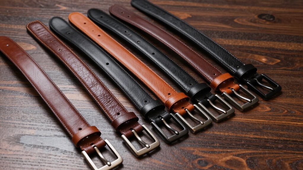 top leather belt gift sets