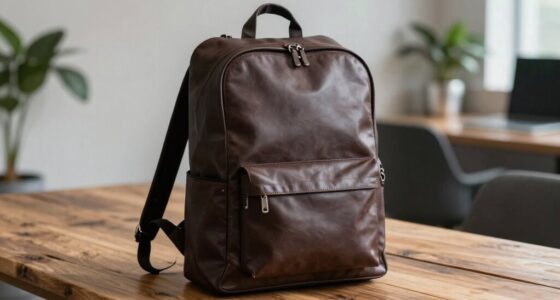 top leather laptop backpacks